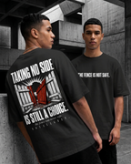 The Fence Is Not Safe — Oversized Tee