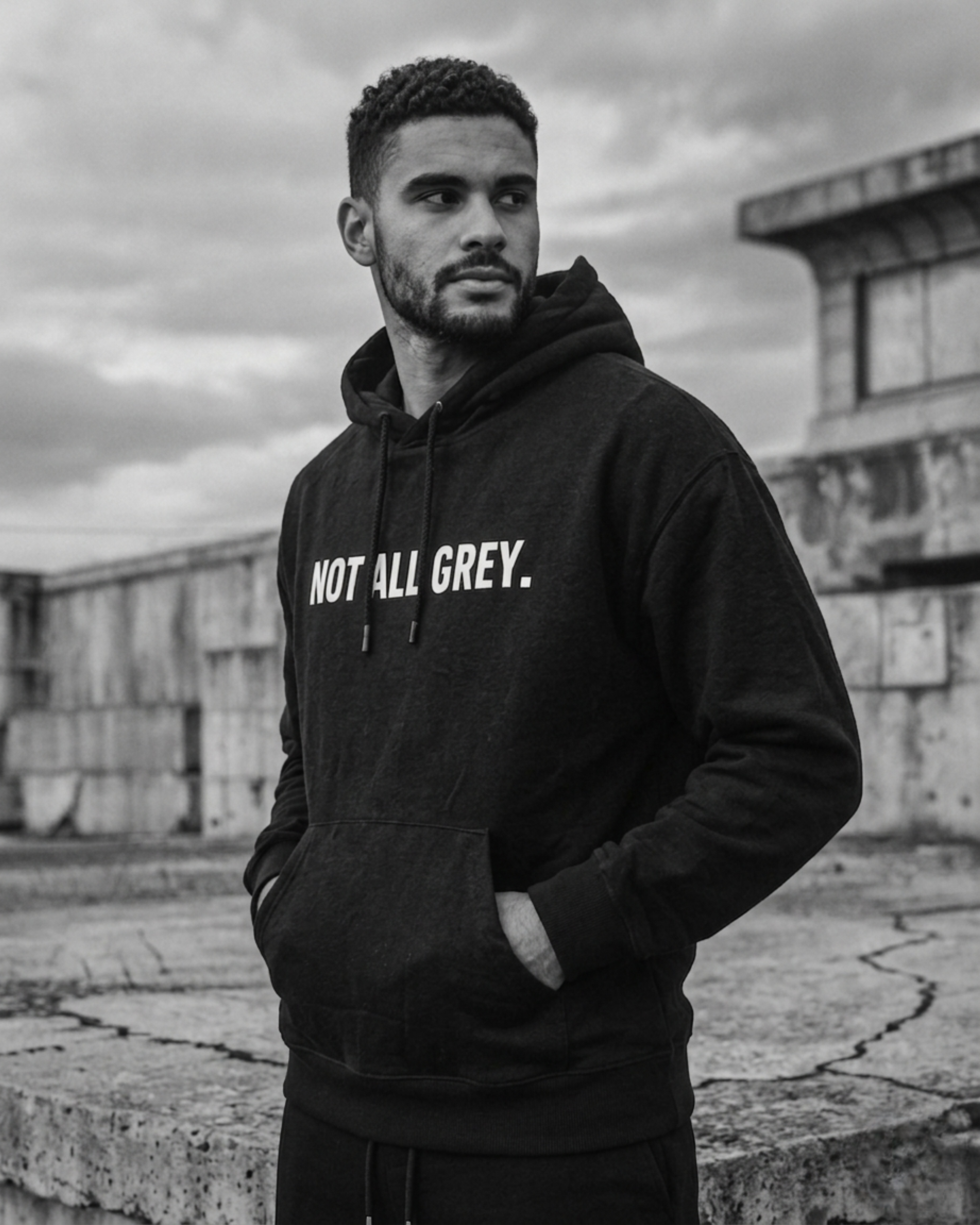 NOT ALL GREY Essentials — Unisex Hoodie