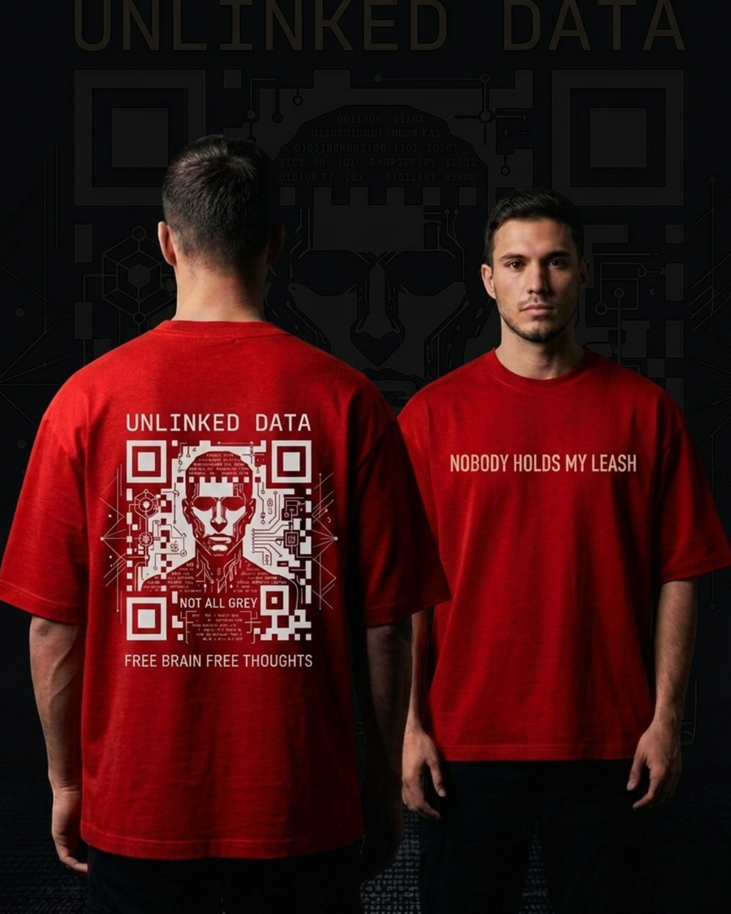 Unlinked Data - Oversized Tee