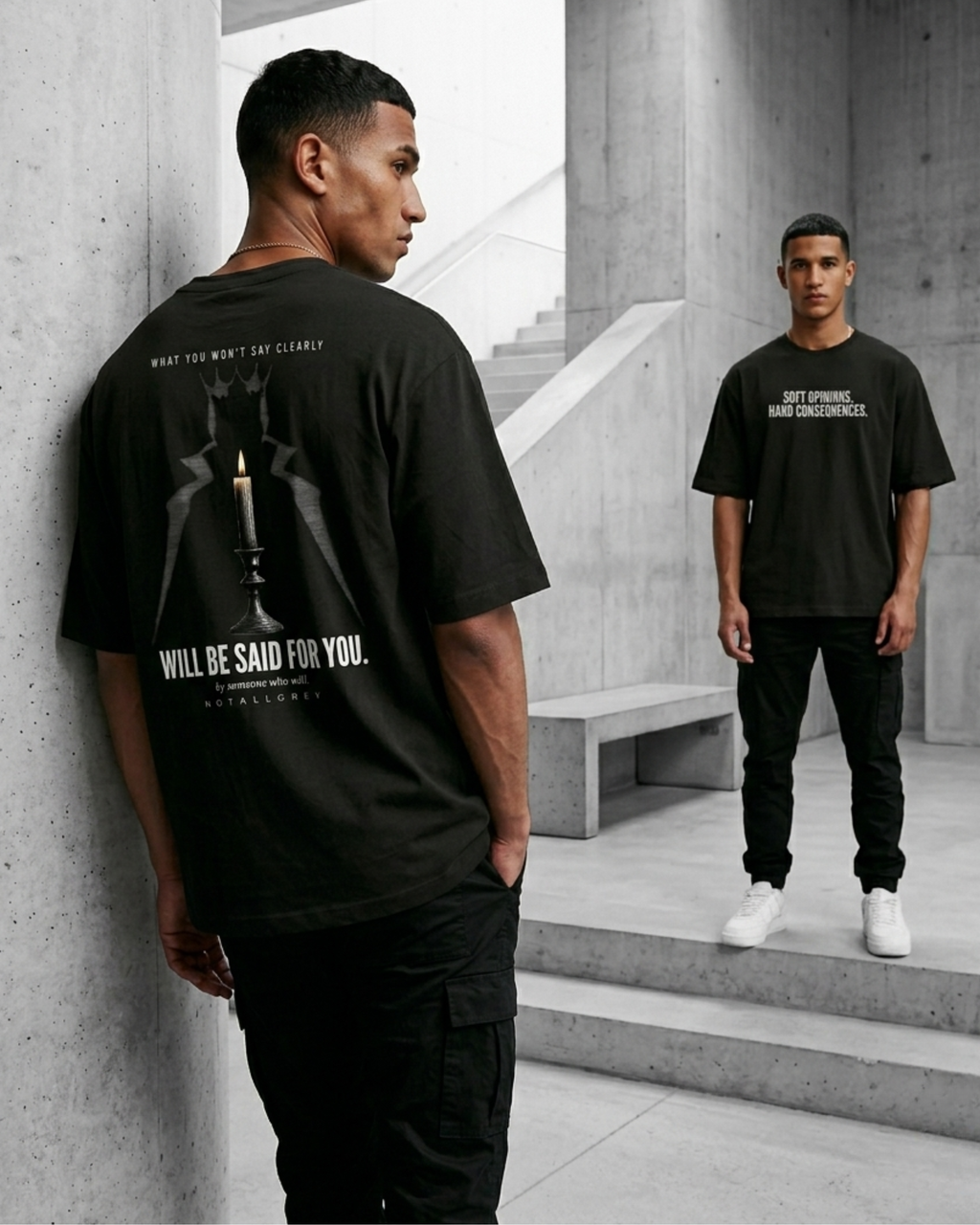 Soft Opinions. — Oversized Tee
