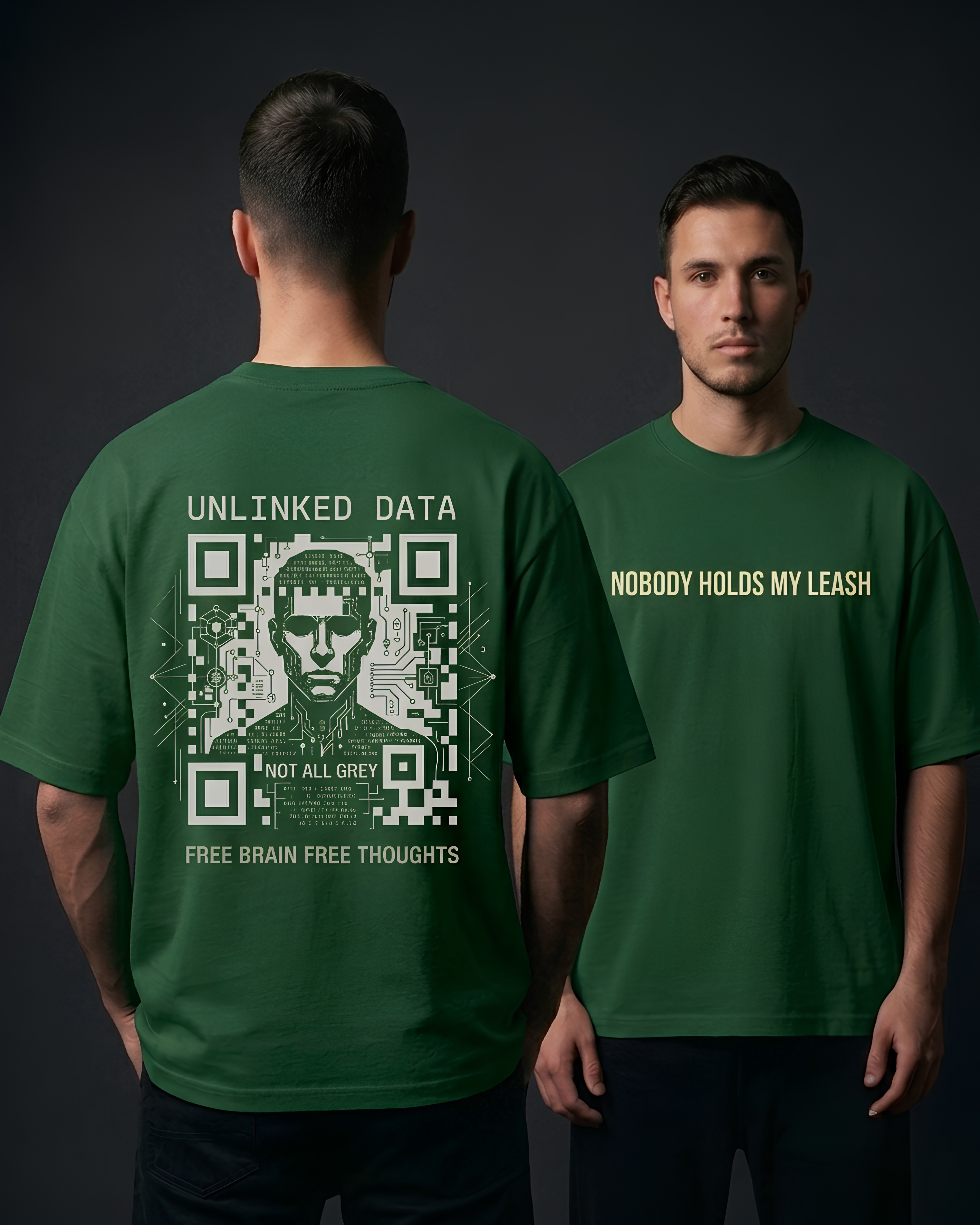 Unlinked Data - Oversized Tee