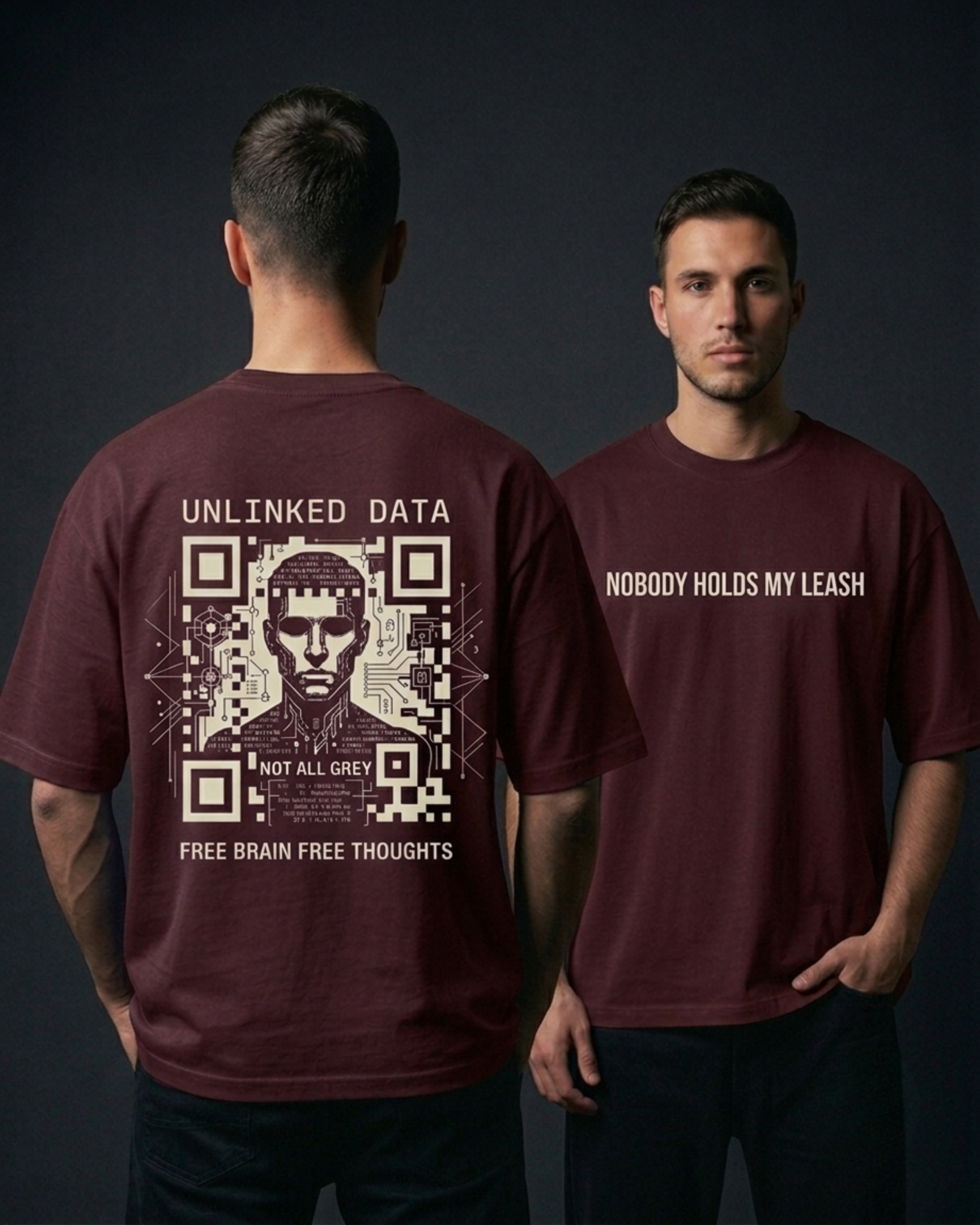 Unlinked Data - Oversized Tee