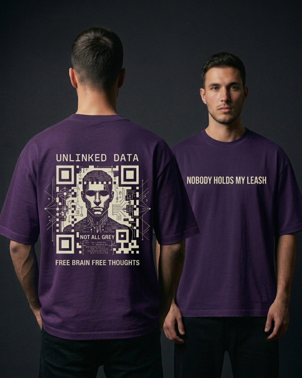 Unlinked Data - Oversized Tee